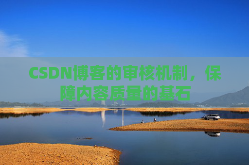 CSDN博客的审核机制，保障内容质量的基石